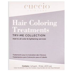 Hair Coloring Treatment by Cuccio Haircare for Unisex - 0.25 oz Treatment